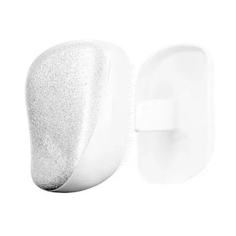 Tangle Teezer Compact Styler Silver Glitter Hair Brush