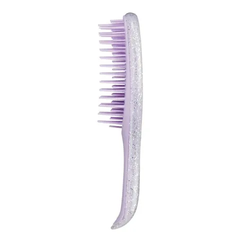 Tangle Teezer Mini Wet Detangler Silver Glitter Lilac Hair Brush