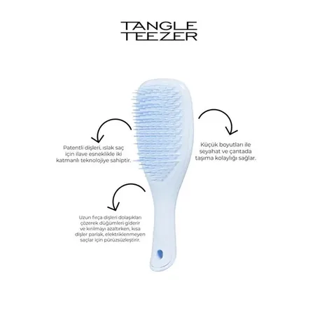 Démêlez sans effort : Tangle Teezer Wet Detangler Mini