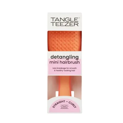 Tangle Teezer The Ultimate Wet Detangler Mini Pink Orange Hair Brush