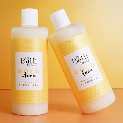 The Bath Factory Gold Aura Shower Gel 400 ml