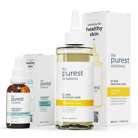 The Purest Solutions Skin Care Set For Oily And Combination Skin