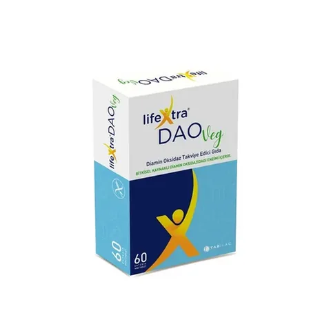 LifeXtra DAOVeg Diamine Oxidase Food Supplement 60 Tablet
