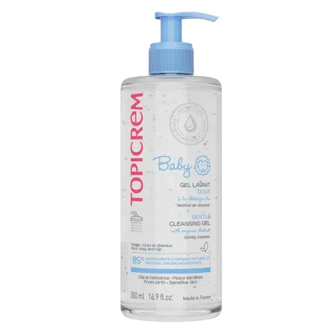 Topicrem For Babies Hair and Body Cleansing Gel 500 ml