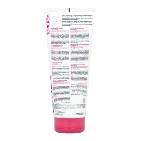 Hydratez 48h : Lait Corporel Ultra-Hydratant Topicrem 200 ml