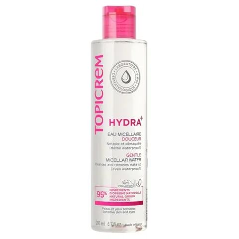 Topicrem Sensitive Skin Face and Eye Cleansing Water 200 ml