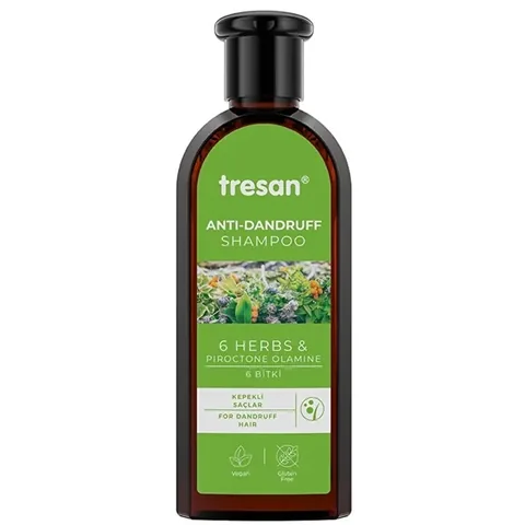 Tresan 6 Herbs Anti-Dandruff Shampoo 300 ml