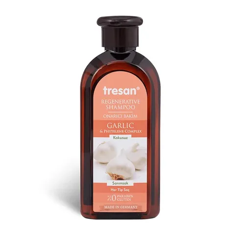 Tresan Garlic Extract Care Shampoo ( Fragrance-free ) 300 ml