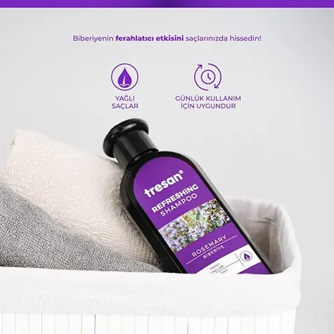 Tresan Rosemary Extract Revitalizing Care Shampoo 300 ml