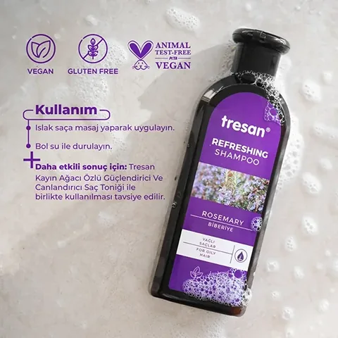 Tresan Rosemary Extract Revitalizing Care Shampoo 300 ml