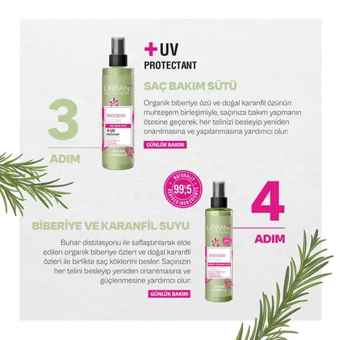 Urban Care Rosemary And Clove Shampoo 350 ml