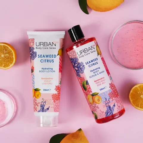 Urban Care Seaweed Citrus Peeling Shower Gel 500 ml