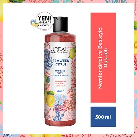 Urban Care Seaweed Citrus Peeling Shower Gel 500 ml