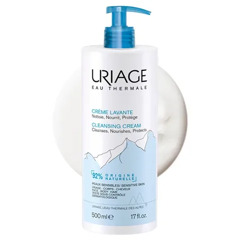 Nettoyez & Nourrissez : Uriage Crème Lavante Visage & Corps