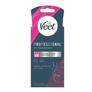 Veet Professional Wax Strips Normal Skin - For Face 20 pcs