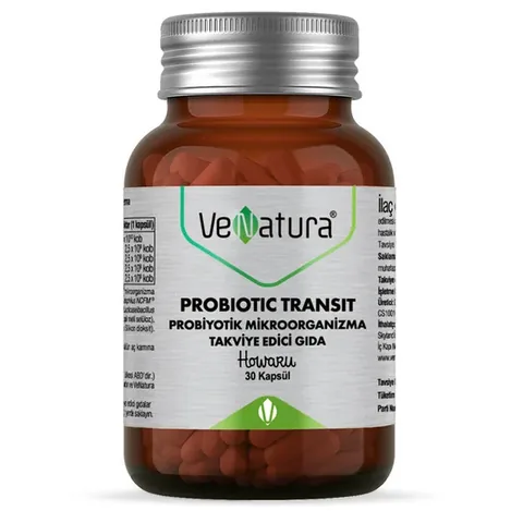 VeNatura Probiotic Transit Probiotic Microorganism 30 Capsules