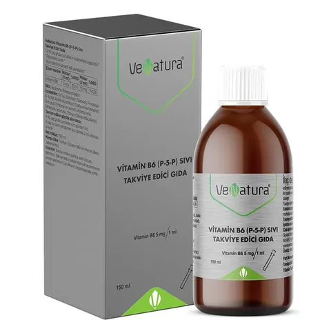 VeNatura Vitamin B6 ( P-5-O) Liquid Food Supplement 150 ml