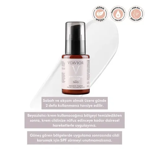 Viavior Pavo Whitening Cream 50 ml