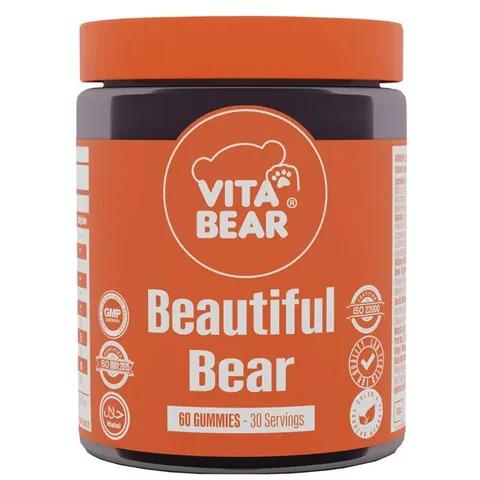 Vita Bear Beautiful Bear Food Supplement 60 Gummy pcs