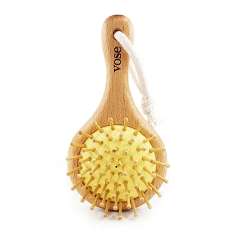 Vose Bag Size Round Bamboo Hair Brush