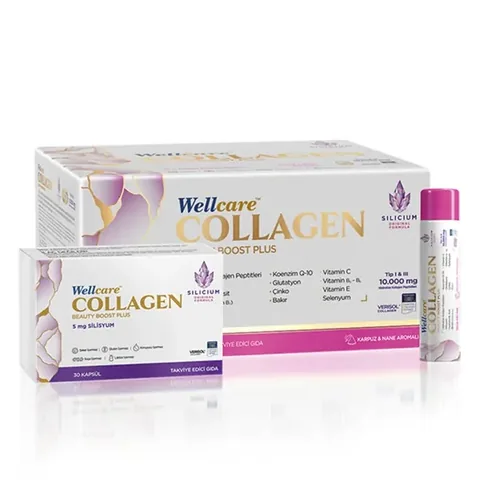 Wellcare Collagen Beauty Boost 10.000 mg 30 Tubes and 30 Capsules