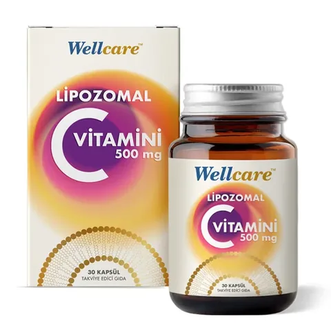 Wellcare Liposomal Vitamin C 500 mg 30 Capsules