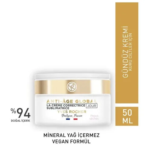 Yves Rocher Anti Age Global Day Cream 50 ml