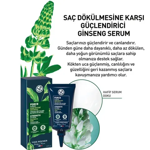 Yves Rocher Anti-Hair Loss Ginseng Serum 75 ml