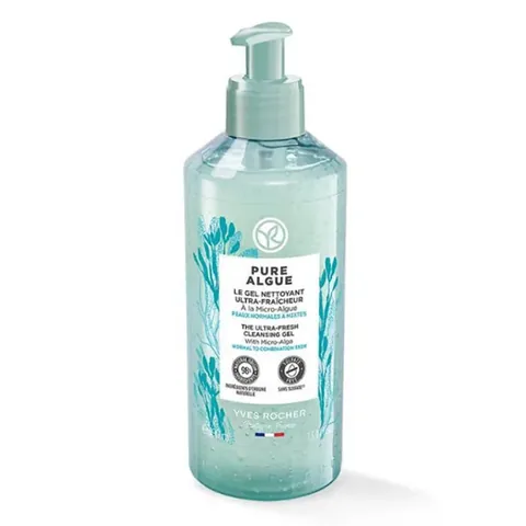 Yves Rocher Pure Algue Moisturizing And Refreshing Face Wash Gel 390 ml