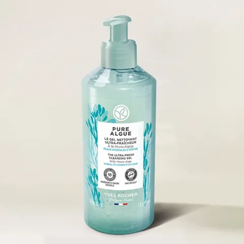 Yves Rocher Pure Algue Moisturizing And Refreshing Face Wash Gel 390 ml