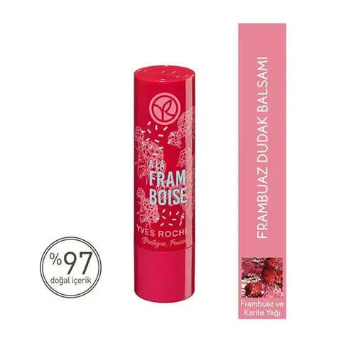 Yves Rocher Raspberry Lip Balm 4.8 g