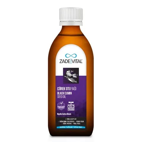 Zade Vital Black Seed Oil 150 ml