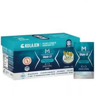 Zade Vital Marine Collagen Super Fiber 28 Sachets