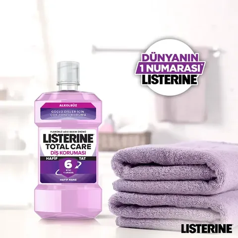 Listerine Total Care Zero Light Mint Mouth Care Product 500 ml