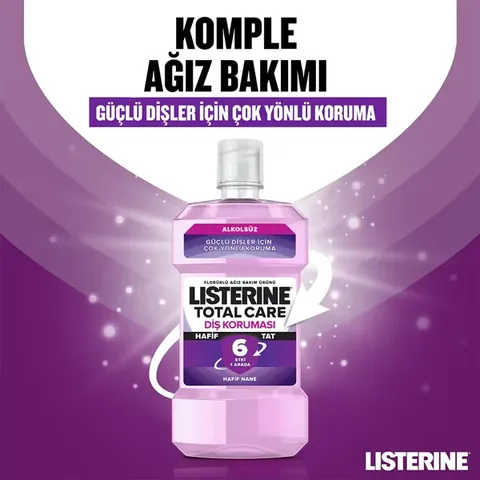 Listerine Total Care Zero Light Mint Mouth Care Product 500 ml