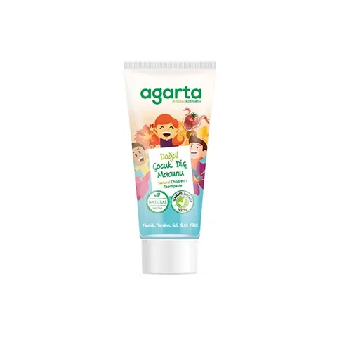 Agarta Natural Fluoride-free Children's Toothpaste Strawberry 75 ml