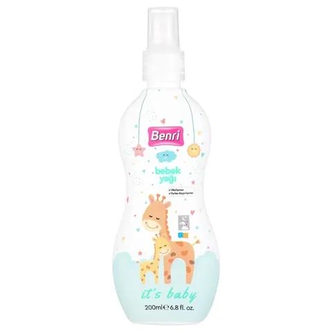 Benri Baby Oil Spray 200 ml