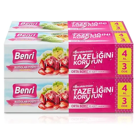 Benri Refrigerator Bag Medium Size 4 x30