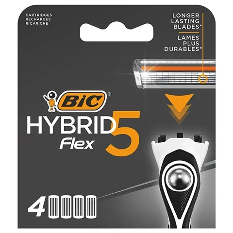 Bic Flex5 hybrid 5 blade 4 replacement Cartridge Razor