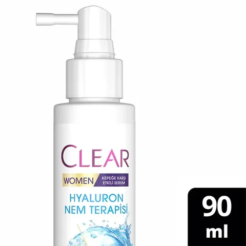 Clear Women Anti-dandruff Effective Hair Care Serum Hyaluron Moisture Therapy 90 ml