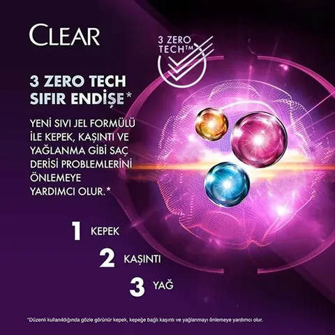 Clear Women Anti-dandruff Shampoo Soft Shiny Cherry Blossom Essence &amp; Keratin 350 ml