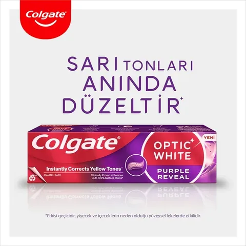 Colgate Optic White Purple Reveal Toothpaste 75 ml