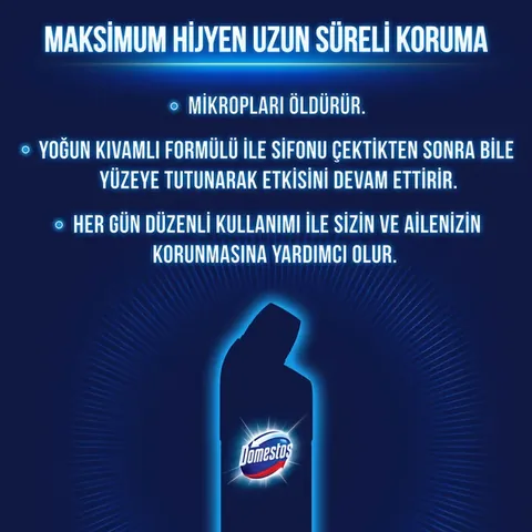 Domestos Maximum Hygiene Dickflüssige Bleichmittel 750ml