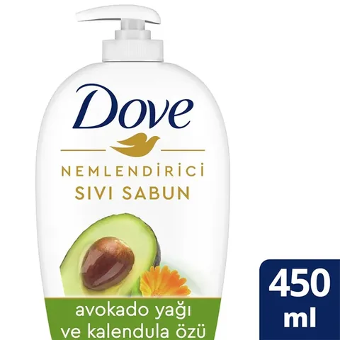 Dove Avocado Oil &amp; Calendula Extract Liquid Soap 450 ml