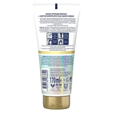 Dove Hair Care Conditioner Bond Intense Repair + Peptide Complex 170 ml