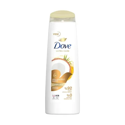 Dove Ultra Care Hair Care Shampoo Strengthening Care Coconut Oil 400 ml