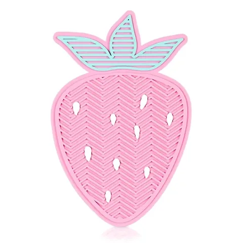 Eklips Pad Nettoyant Pinceaux Maquillage Fraise