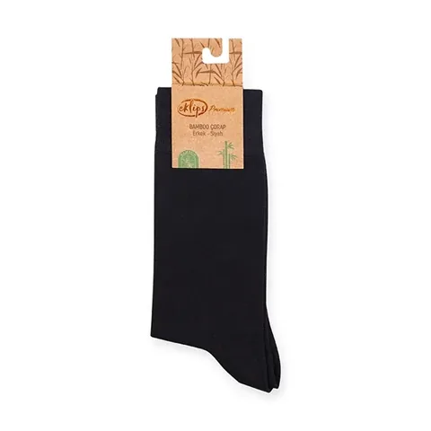 Eklips Men's Bamboo Socks Black