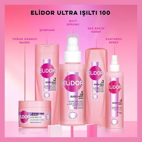Elidor Hair Care Cream Ultra Shine Intense Shine 350 ml