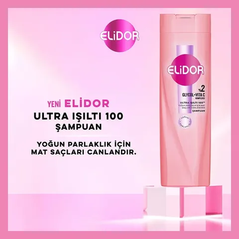 Elidor Hair Care Shampoo Ultra Shine Intense Shine 400 ml